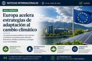 Europa acelera estrategias de adaptación al cambio climático
