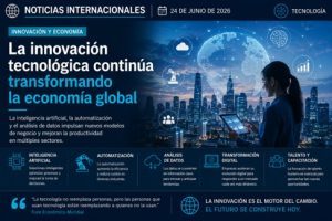 La innovación tecnológica continúa transformando la economía global