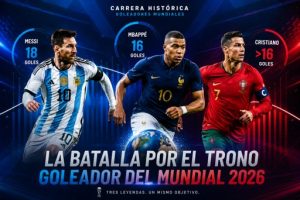 Mbappé y Cristiano Ronaldo desafían la hegemonía de Messi en la carrera histórica de los goleadores